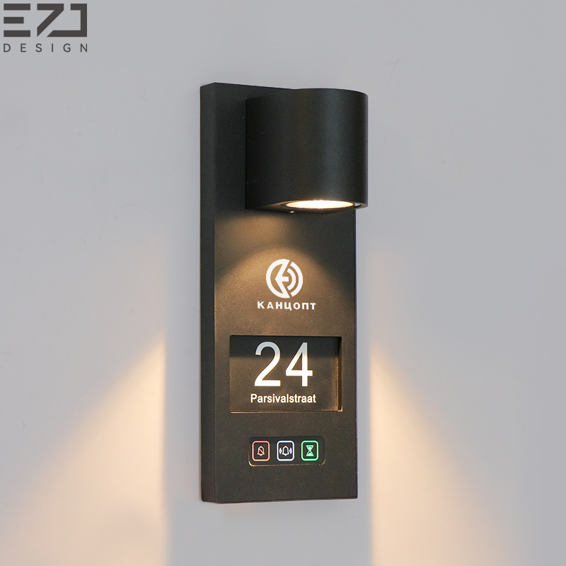 EZD Premium ADA-Compliant Wholesale Hotel Door Plate - Touch & DND Indicators