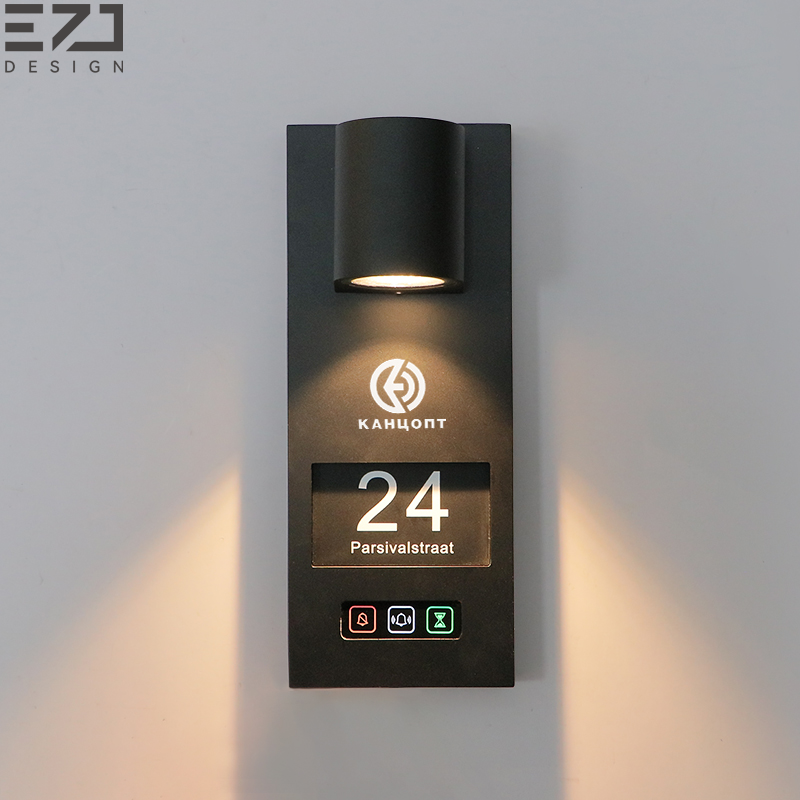 EZD Premium ADA-Compliant Wholesale Hotel Door Plate - Touch & DND Indicators