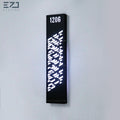 EZD Sign - Metal Hotel Number Sign - B2B Hospitality Signage Manufacturer