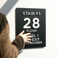 Modular Acrylic Wayfinding Systems – Seamless Navigation & Architectural Integration