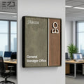 EZD Sign - Door Plaques for Office - B2B Hospitality Signage Manufacturer