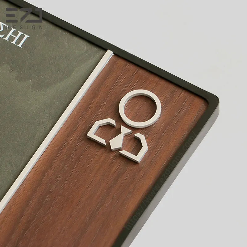 EZD Sign - Door Plaques for Office - B2B Hospitality Signage Manufacturer