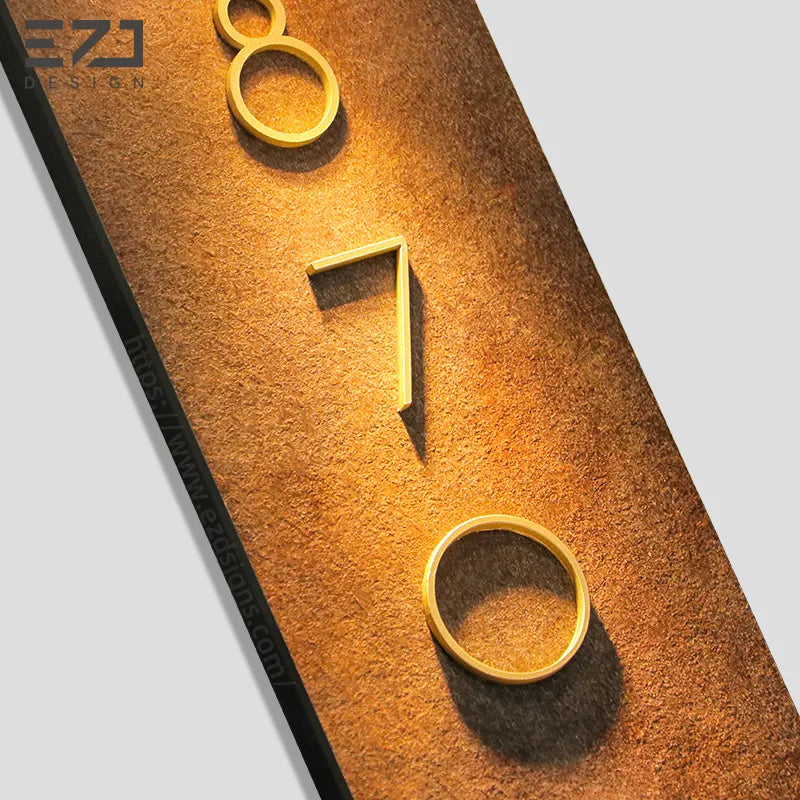 Smart LED Hotel Room Identification Sign - Integrated DND/MUR & Doorbell System