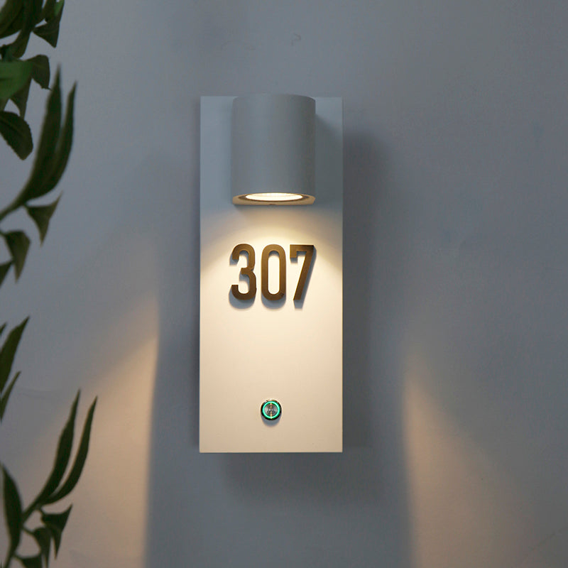 Room Number with Doorbell&LED Light