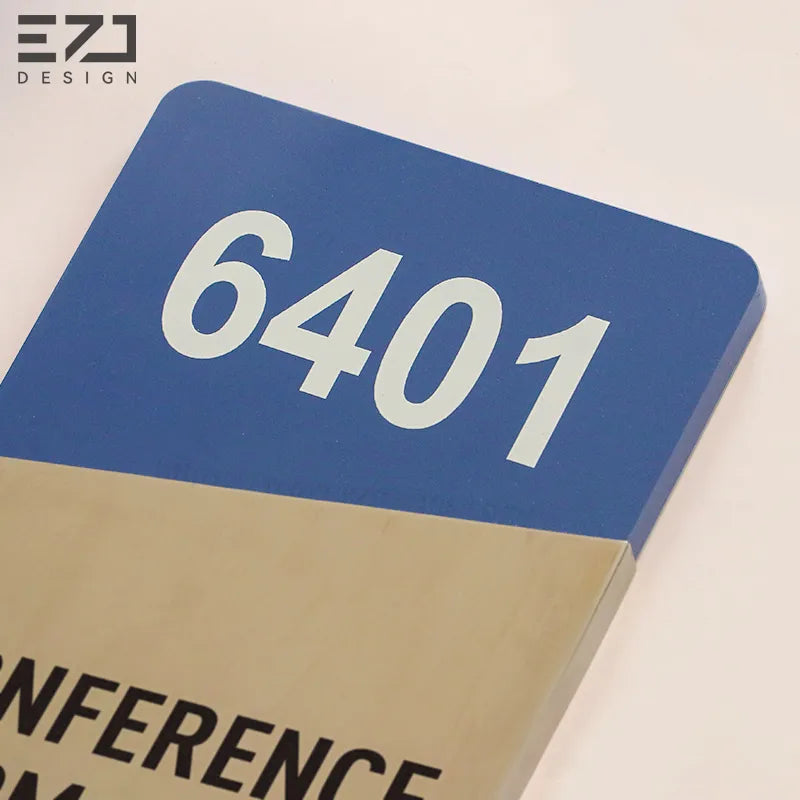 EZD Sign - Office Name Plates for Wall - B2B Hospitality Signage Manufacturer