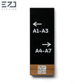 EZD Sign - Luxury Acrylic Wayfinding Signage - Hotel Directory System - B2B Hospitality Signage Manufacturer